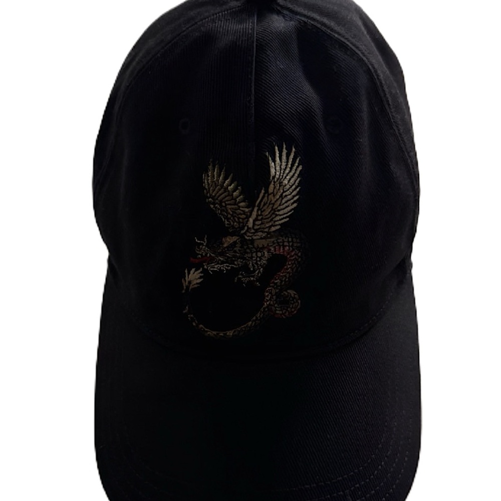 Authentic Alexander Mcqueen Archive Skull Dragon Cap
